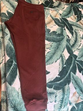 Louis Vuitton Men's Maroon Sweatpants Joggers